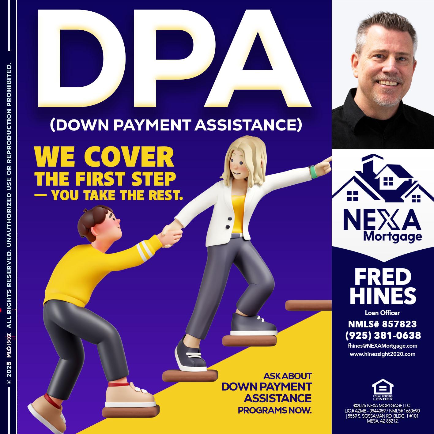 DPA LOANS - Fred Hines -Loan Officer