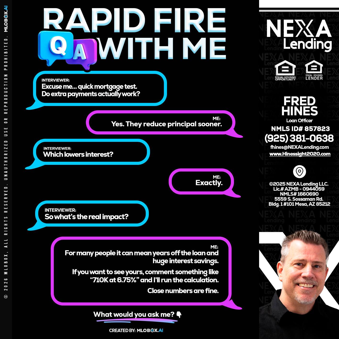 RAPID QA - Fred Hines -Loan Officer