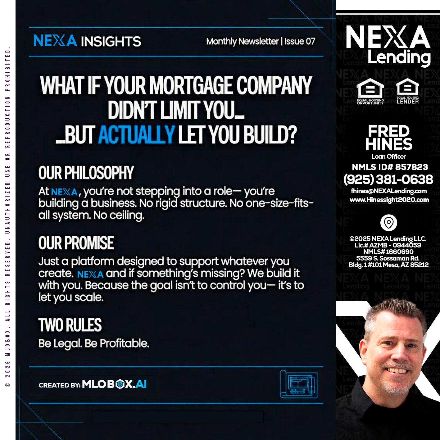 NEXA INSIGHTS - Fred Hines -Loan Officer